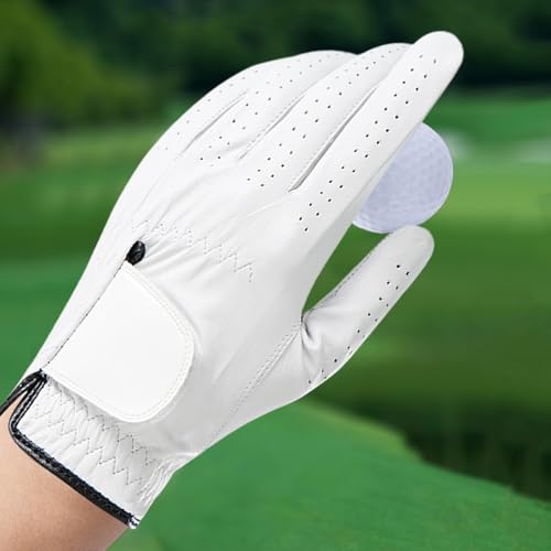 Guante de golf transpirable que evita ampollas en mano izquierda 3