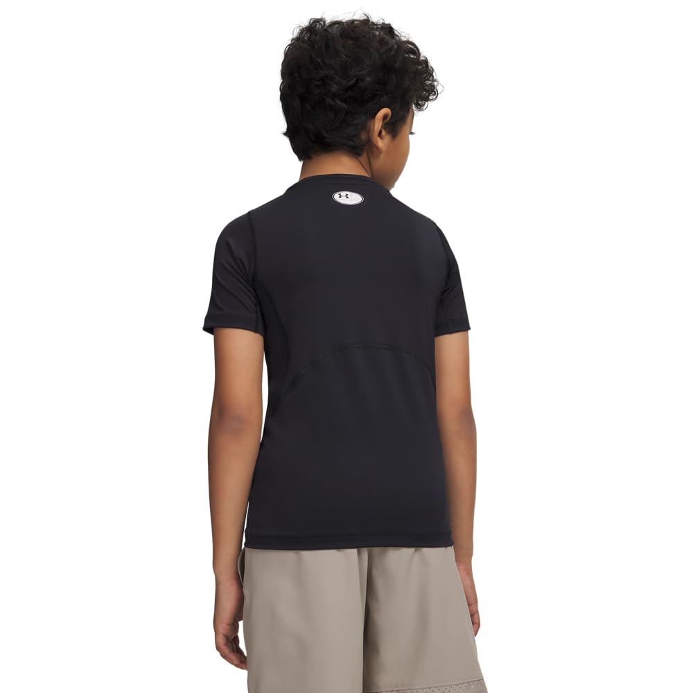 Under Armour Chłopięca koszulka z krótkim rękawem Heat Gear Junior