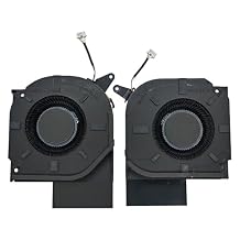 Replacement Fan for HP OMEN 9 Slim 16-WF 16-WD 16-XF 16-XF0033DX 16-WF0083DX TPN-C167 TPN-C170 Series EG75071S1-C300-S9A N44737-001 EG75071S1-C310-S9A ND8CC21-22H17 ND8CC22-22H18 DC12V