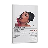 IVNE HY5V Mariah The Scientist - To Be Eaten Alive 10 Canvas Poster Wall Decorative Art Painting Living Room Bedroom Decoration Gift Frame-style12x18inch(30x45cm)