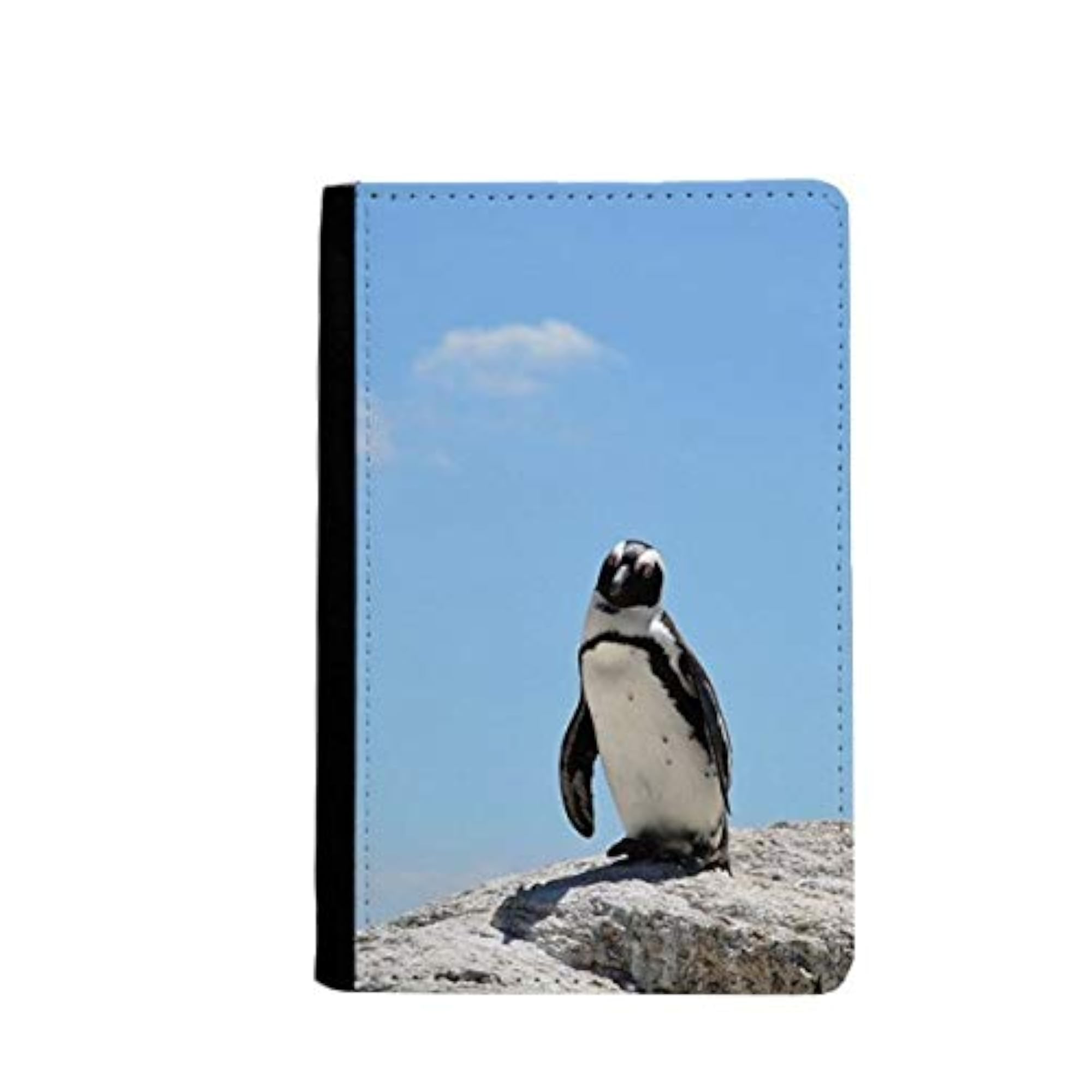 Penguin Ocean Antarctic Science Nature Picture Passport Holder Travel Wallet