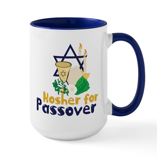 Taza grande de cerámica de 15 oz para café miniatura 1