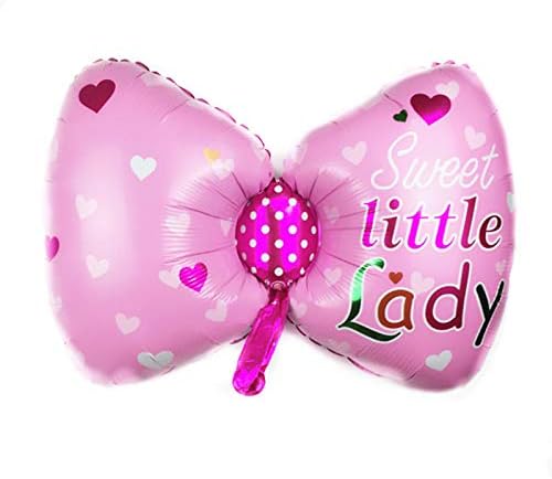 BCD-PRO 4th Birthday Mickey Mouse Minnie Mouse Balloons for Girl 6 pcs - Party Supplies - Ribbons included