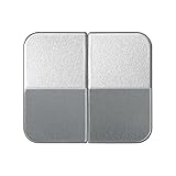 Horizontal Simon - 75026-33 tecla grupo 2int-conmut-pulsadores s-75 alum Ref. 6557533203