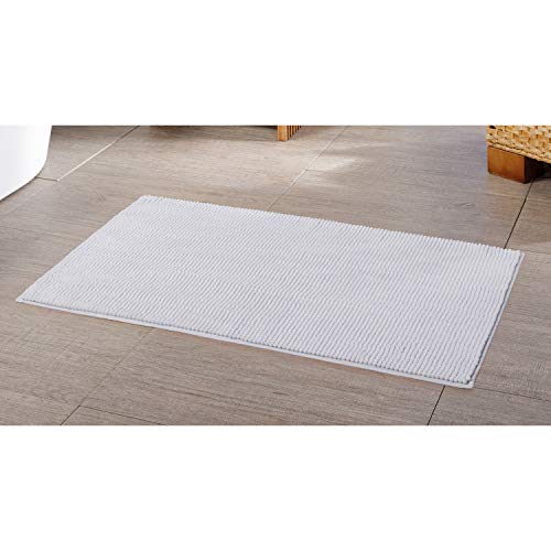 Gözze - Anti-Rutsch-Badematte, Superweich, 100% Mikrofaser, 60 x 100 cm - Graphit – Ansicht 7