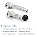 Lcyolada Window Crank Handle & Interior Door Handle Set for 1967-1996 Buick/Chevrolet/GMC Trucks SUVs Models,Chrome,Set of 4