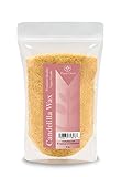 Candelilla Vegan Wax Flakes 8 oz 100% Pure and Natural For Skin, Face, Body and Hair DIY Creams, Lotions, Lip Balm and Soap Making Supplies. Beeswax Substitute