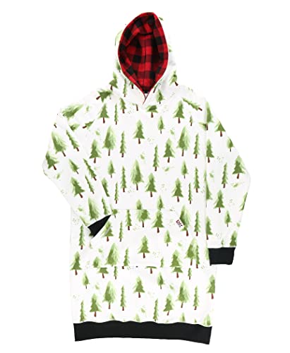 Lazy One Oversized Hoodie Sweatshirt, Comfortable Sleepwear, Sweater Dress For Women