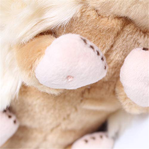 Tammyflyfly Lifelike Hedgehog Plush Stuffed Animal Toy Desert Hedgehog Cute Animal Model (6 Inches) (6 In(Pack Of 1)) #TOP3