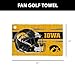 Northwest Iowa Hawkeyes NCAA Light Up Waffle Fan Towel 16 x 25 Inches