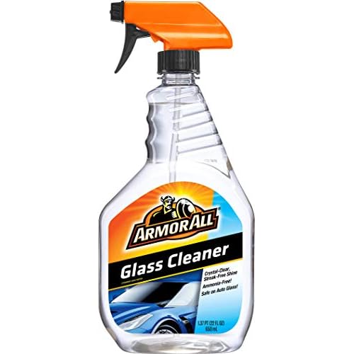 Armor All Auto Glass Cleaner , Streak-Free Car Glass Cleaner Spray, 22 Fl Oz Each, 6 Pack