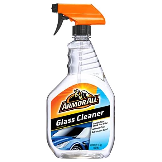 Armor All Car Glass Cleaner Spray, Glass Spray, 22 Fl Oz, 6 Pack