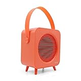 CHEJHUA V9 Tela portátil Tarjeta de la Tarjeta del TF subwoofer originative Regalo Minifalda Altavoz (Rosa) Altavoz (Color : Orange)