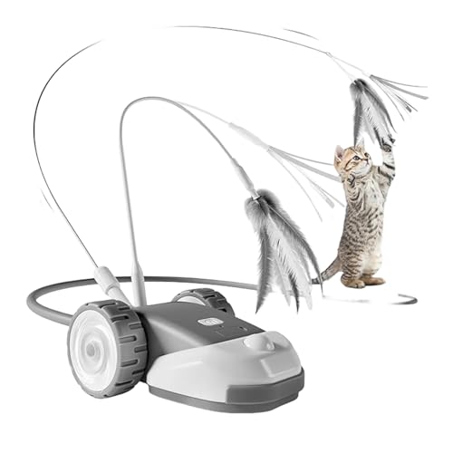 Jouet de jeu intelligent pour chat : souris télécommandée à mouvement irrégulier