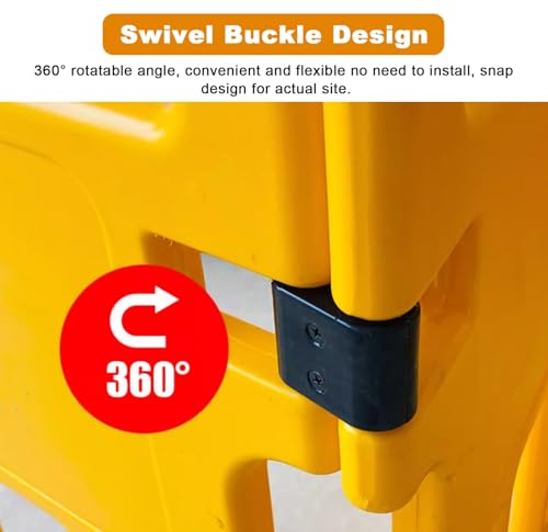 Panneaux de signalisation multi-panneaux et barrière extensible mobile - 5