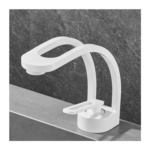 Solución para grifos desgastados: Grifo para lavabo ZH1YFD monomando blanco