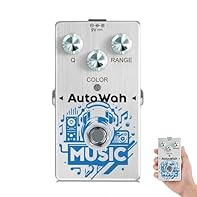 🎸【Classic Auto Wah Sound】Delivers authentic 70s-style funky filter tones perfect for guitarists and bass players exploring vintage-inspired grooves and expressive lines, making this auto wah pedal ideal for classic tonal styles. ⚙️【Zinc Alloy Enclosu...