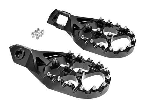 Repose-pieds forgés pour moto EXC et SX 2024 robustes et élargis