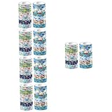 Ruban washi dauphin : coupez facilement la longueur du ruban pour l'adapter aux besoins spécifiques de votre projet, ce qui en fait un ajout pratique et flexible à vos fournitures d'artisanat, ruban washi anguille