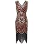 Robe Soirée Sequins Style Années 20 - Pour Fête Gatsby Ou Cocktail
