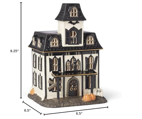 Image of Lenox Vintage Halloween Light-Up House Figurine