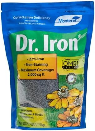 sulfur fertilizer for lawns that transforms your garden's health 8 Monterey LG7115 Dr Soil Acidifier Granules Iron and Elemental Sulfur Acidic Fertilizer, 7 lb