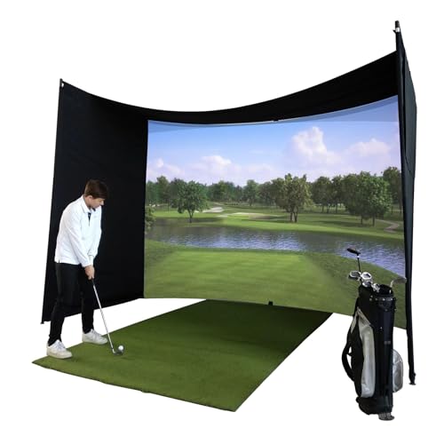 Pantalla de impacto para golf 2.5 x 2.5 m