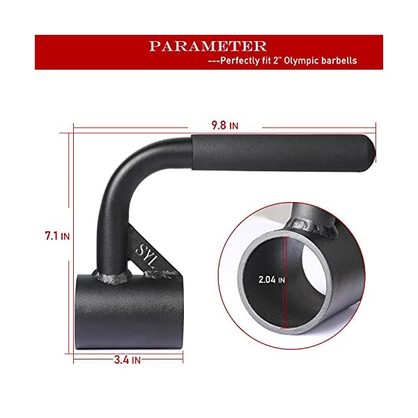 SYL Fitness Single Arm Landmine Handle for 2 inch Olympic Barbell,T Bar Row Landmine Attachment - Image 4