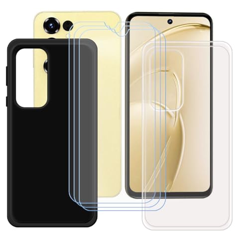 BMPNLSZ �K�p COukitel C68�p+[3�_�Z�b�g]HD�����K���X�V���J�Q���V�F��TPU�ی�o�b�N�V�F���ėp�u���b�N+�����V�F��-COukitel C68�p�X�N���C�u�h�~�ی�J�o�[(7,2")