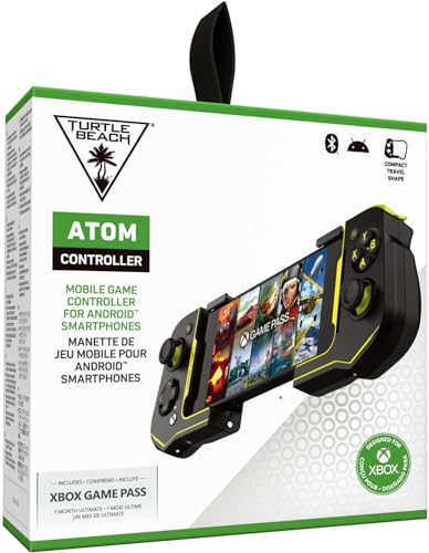 Turtle Beach Atom Mando diseñado para juego de Xbox en móviles Dispositivos Android 8.0+ con Bluetooth …