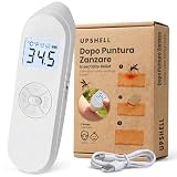 UPSHELL Dopo Puntura Zanzare Bambini e Adulti - Antipuntura Elettronico che Sollievo - Calore Regolabile 30-55°C, LCD