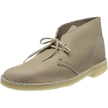 CLARKS Mens Desert Boot Chukka Boot, Black Leather, 13 M US