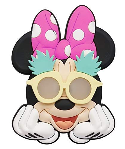 Magnet Minnie Disney avec lunettes de soleil en PVC souple