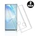 Produktbild Carantee Panzerglas Schutzfolie für Samsung Galaxy Note 10 Plus, [2 Stück] 9H Härte HD Panzerglasfolie, 3D Vollständige Abdeckung Anti-Kratzen Anti Fingerabdruck Stoßfest Blasenfrei Displayschutzfolie
