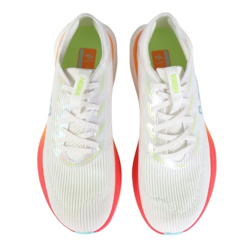 HOKA ONE ONE Tênis adulto unissex Cielo X 1, Frost/Cerise, 12 Women/11 Men