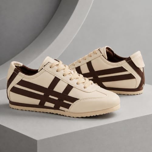 Image of layasa Men's Stylish Low-top Casual Sneakers