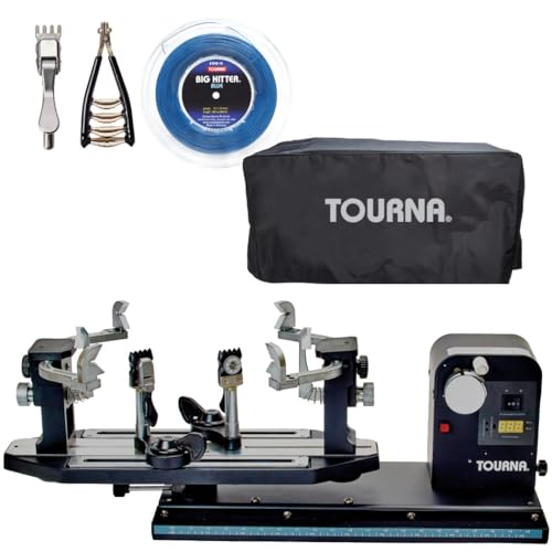 Tourna 550-ES Universal Tennis Stringing Machine – Electric – Optional Cover