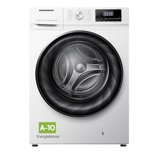 Heinner HWDM-H8514A Waschtrockner – 9 kg Waschen / 6 kg Trocknen, 1400 U/min, Energieklasse A – 5 Jahre Garantie
