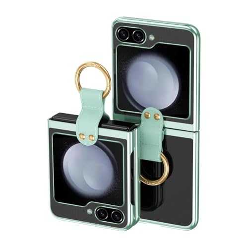 Coque rigide verte Galaxy Flip4 protection premium en plastique durable