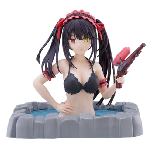 Tongyundacheng Kurumi Tokisaki Figure Swimsuit Girl Action Figure 13cm PVC Anime Statue Collectible Desktop Model Anime Decoration Ornament Manga Gifts