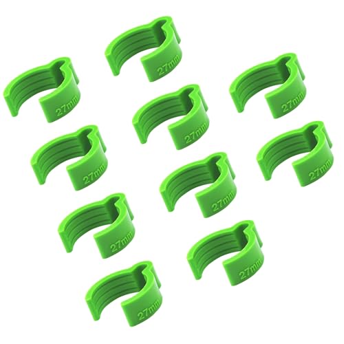 10-Pack Dust Hose Organizer Clips for Festool - Fits Festool Vacuums (D27/CT Dust Extractors), Sanders & 37mm Dust Hoses - Tool-Less Installation, Durable Holders for Tidy Workshop/Garage