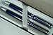 A.T Cross Classic Executive Companion Avatar Midnight Blue Lacquer and Extremely Polished Chrome Appointments with Distinctive Cross Special Signature Mid Rings, Pen and 0.7MM Pencil Set.