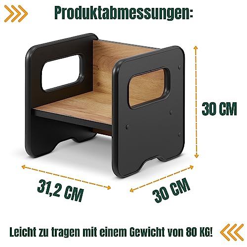 Chaise transformable en table pour bébé, tabouret defiPad évolutif 1 an et plus - 4