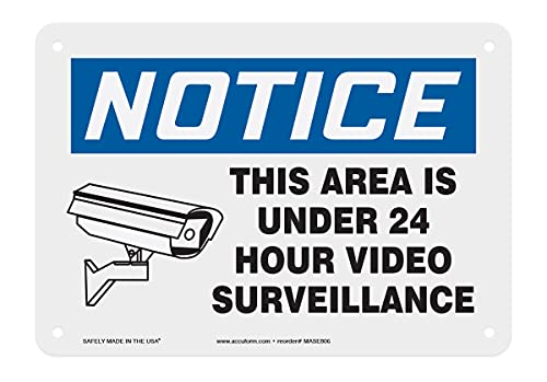 Accuform MASE806VP Plastic Safety Sign, 