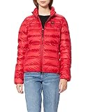nailon básico Blauer Chaquetas Cortas Acolchadas con Plumas, 552 Rojo Sangue, XS para Mujer