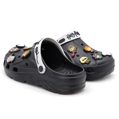 Image of SVAAR x Harry Potter Men's Magical Clogs with 10 Authentic Harry Potter Charms Included and Adjustable Back Strap