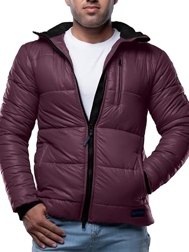 Image of URBAN BUCK Packable Puffer Jacket for Men Lightweight Winter Windproof & Water Repellent Hiking Jackets