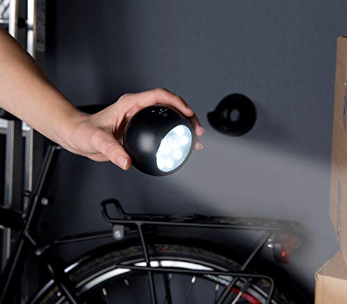 Luminea Kabellose LED Leuchte: 2er-Set kabellose LED-Strahler, Bewegungssensor, 360° drehbar,100 lm (Lampe, Beleuchtung, Lampen Bewegungsmelder)