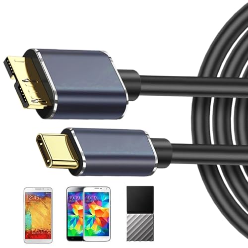 Visiblurry disque dur USB | Câble USB 3.0 pour disque dur,Connecteur disque dur externe cordon données rapipour ordinateurs portables, téléphones, appareils photo, tablettes