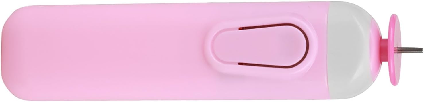 Decumeby Electric Quilling Pen for Easy Paper Crafts and Origami Projects, Durable Metal and Plastic, Perfect for Beginners and Experienced Crafters (Pink 135x8x2cm/53.15x3.15x0.79in)
